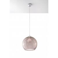 Lampa Wisząca BALL Grafitowy SL.0250 SOLLUX LIGHTING średnica 30 cm