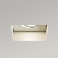 Lampa wpuszczana Square Adjustable- Astro 5680  1248007 kwadrat biała techniczna 