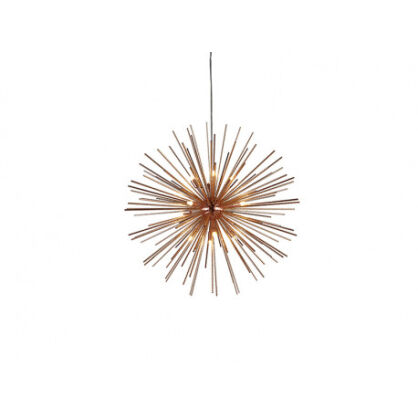 Lampa wisząca SIRIUS 75 COPPER AZ2118+AZ2119 nowoczesna designerska kształtem przypomina jeża ma kolor MIEDZIANY