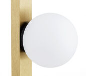 Lampa sufitowa plafon FREEMONT 1742 Argon Listwa mosiądz szklane kule - 4