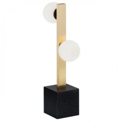 Lampa sufitowa plafon FREEMONT 1742 Argon Listwa mosiądz szklane kule