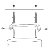 Plafon mleczne kule złoty beż Sigma Lighting – PERLA 3 33603 - 3