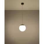 Lampa wisząca UGO 20 SL.0715 SOLLUX LIGHTING 20 cm złote elementy - 2