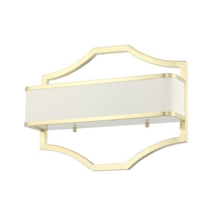 Kinkiet Gerdo Parette Old Gold Orlicki Design styl nowojorski złoty