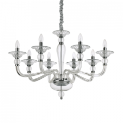 Lampa wisząca Żyrandol Danieli SP8 159980 NOWOCZESNY IP20 E27 metal Ideal Lux OPRAWA W STYLU KLASYCZNYM