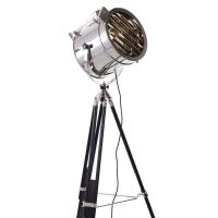 Lampa podłogowa FUTURIS LDF 5535 (CHR) Lumina Deco chrom trójnożna