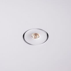 Lampa wpuszczana Iner 1 Trimless edge.LED CRI80 6,5W Labra  4.0765 okrągła LED techniczna z aluminium różne kolory wykończenia