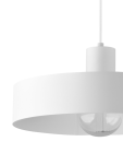 Lampa wisząca RIF 30901 SIGMA biała modernistyczna - 2