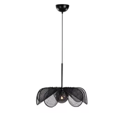 STYRKA Pendant 1L 63cm Black/Smoke 108660 Markslojd