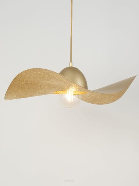 Lampa wisząca KAPELLO 32348 SIGMA ZŁOTY KAPELUSZ