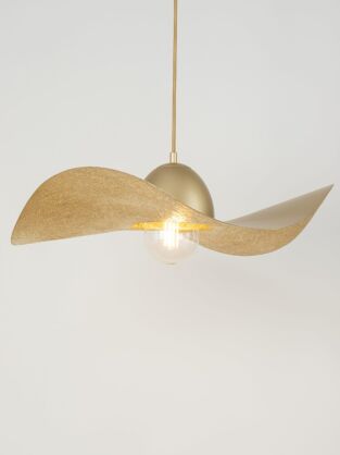 Lampa wisząca KAPELLO 32348 SIGMA ZŁOTY KAPELUSZ