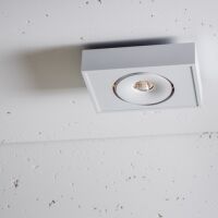 Oprawa natynkowa Lava X1 NT edge.LED CRI80 Labra  3.0725 techniczna prostokąt 7 cm wysokości LED różne kolory wykończenia