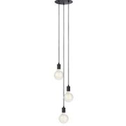Lampa wisząca Sky 106334 Markslojd czarna industrial trzy zwisy
