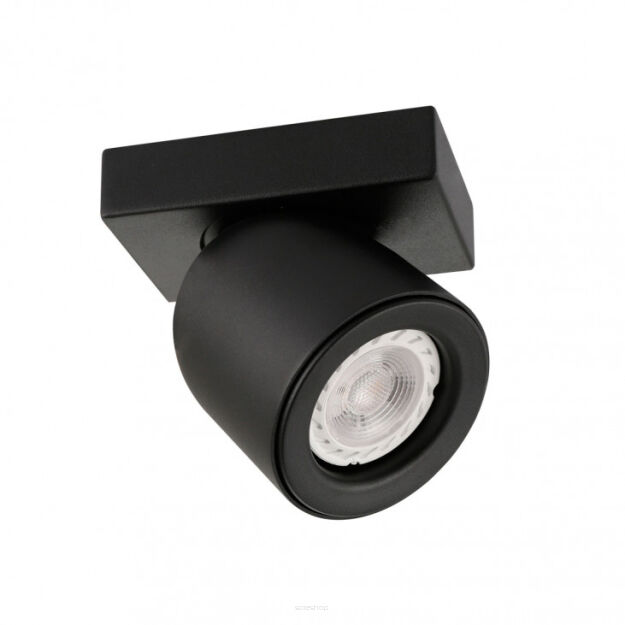 Reflektor NUORA SPL-2855-1B-BL Italux Nowoczesny czarny regulowany