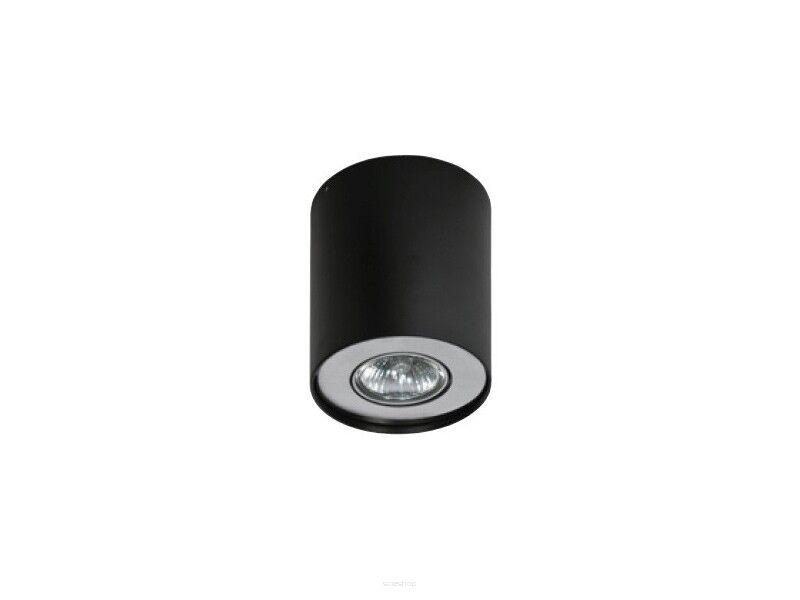 Plafon Neos 1 Black/Alu AZzardo FH31431B BK/ALU AZ0607 techniczna tuba czarna/aluminium