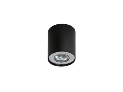 Plafon Neos 1 Black/Alu AZzardo FH31431B BK/ALU AZ0607 techniczna tuba czarna/aluminium