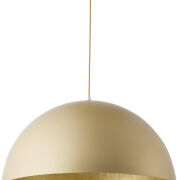 Lampa wisząca SFERA 32292 SIGMA złota półokrągła 35 cm