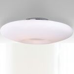 Plafon Pires 50 Top AZzardo LC5123-3 AZ0280 z metalu w kolorze chromu i białego szkła nowoczesna  - 3
