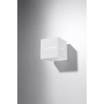 Kinkiet LOBO Biały SL.0206 Nowoczesna lampa ścienna w kształcie kostki wykonana z aluminium - 3