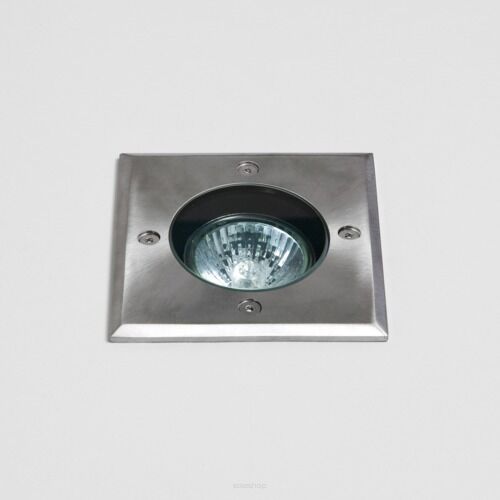 Lampa zewnętrzna wpuszczana Gramos - Astro 7393 1312003 IP65 stal nierdzewna kwadrat 