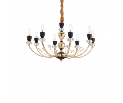 Żyrandol Vanity SP8 206622 KLASYCZNY IP20 E27 metal Ideal Lux OPRAWA W STYLU KLASYCZNYM