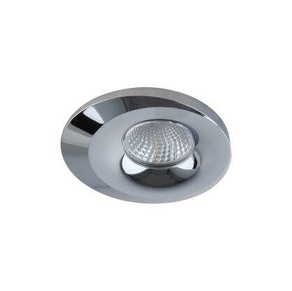 Lampa wpuszczana Lorenza chrom okrągła AZzardo NC1777-CH Az1475