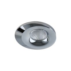 Lampa wpuszczana Lorenza chrom okrągła AZzardo NC1777-CH Az1475
