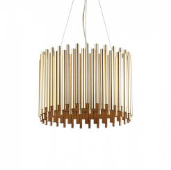 Lampa wisząca Żyrandol Pan SP5 208817  NOWOCZESNY IP20 E27 METAL Ideal Lux OPRAWA W STYLU NOWOCZESNYM 