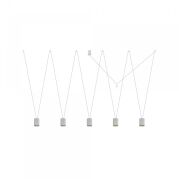 Lampa wisząca More Tone V 5xGU10 biała 7821