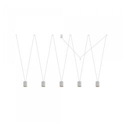 Lampa wisząca More Tone V 5xGU10 biała 7821