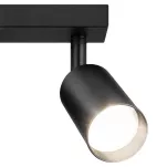 Listwa sufitowa czarna 120cm na 6 żarówek LED GU10 - 3