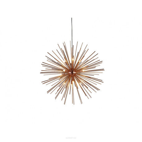 Lampa wisząca SIRIUS 90 Cooper AZ2118+AZ2120 nowoczesna designerska kształtem przypomina jeża ma kolor miedzi