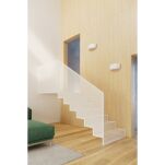 Kinkiet PONTIUS SL.1025 SOLLUX LIGHTING ceramiczny smukły biały połysk - 3
