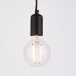 Lampa wisząca   STUDIO czarna 6lt ENDON LIGHTING 76583   - 2