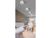 Lampa sufitowa techniczna biała Mini Eloy  AZzardo GM4006 WH AZ1713  prostokąt natynkowy - 2