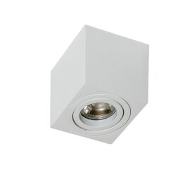 Lampa sufitowa techniczna biała Mini Eloy  AZzardo GM4006 WH AZ1713  prostokąt natynkowy
