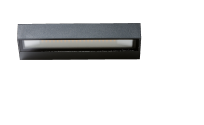 Kinkiet zewnętrzny CASOLA AZ4356 Azzardo LED 12W podłużny 22 cm szary - 2