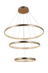 Lampa wisząca BRIGHTON 3 LED ZŁOTA LAMPA LED AZZARDO AZ4429 - 2