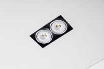 Lampa wpuszczana Tweet 50.2 Trimless mini.LED Labra  4.1163 podwójna techniczna LED różne kolory wykończenia - 3