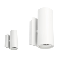 LAMPA oprawa ścienna KINKIET PODWÓJNY tuba 404