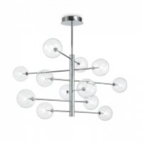 Lampa wisząca Żyrandol Equinoxe SP12 200118 NOWOCZESNY IP20 G4 METAL Ideal Lux OPRAWA W STYLU NOWOCZESNYM 