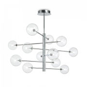 Lampa wisząca Żyrandol Equinoxe SP12 200118 NOWOCZESNY IP20 G4 METAL Ideal Lux OPRAWA W STYLU NOWOCZESNYM 