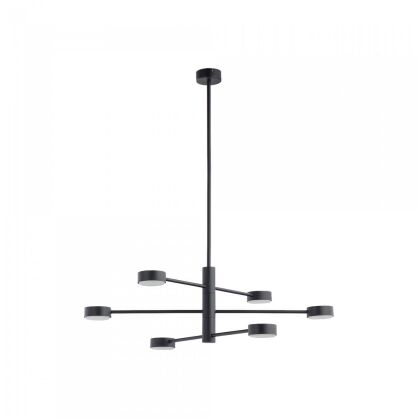 Lamp wisząca / żyrandol Orbit VI 6xGX53 czarna 7946