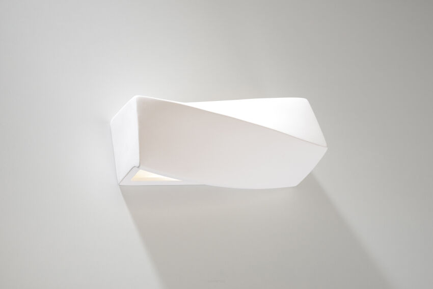 Lampa Ścienna Zgrabny Kinkiet Ceramiczny SIGMA MINI SL.229 Nowatorska fala