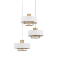 Lampa wisząca POKER 3 SIGMA 32070 NOWOCZESNA BIAŁA