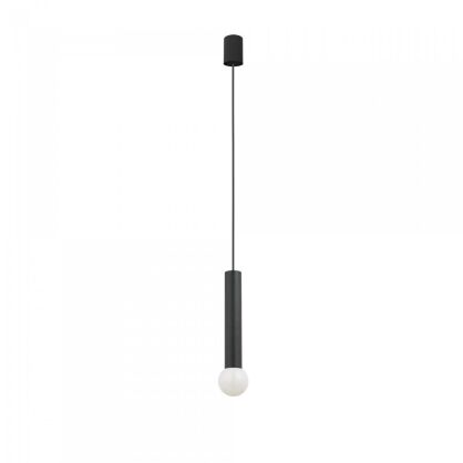 Lampa wisząca Baton E27 czarna 7852