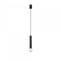 Lampa wisząca Baton E27 czarna 7852