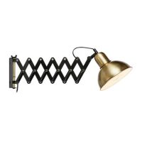 Kinkiet RIGGS WALL 1L ANTIQUE/BLACK MARKSLOJD 108104 