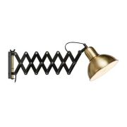 Kinkiet RIGGS WALL 1L ANTIQUE/BLACK MARKSLOJD 108104 