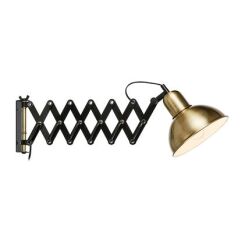 Kinkiet RIGGS WALL 1L ANTIQUE/BLACK MARKSLOJD 108104 